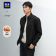 HLA Heilan House shirt men's winter light business fashion series plus velvet warm shirt for men