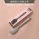 SMVP food grade silicone spatula integrated high temperature resistant baking food tool kitchen spatula cream spatula small gray spatula