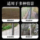 Fence column pole thickened pointed steel pipe column barbed wire fence round pipe outdoor anti-rust iron column fence 4-point pipe round pipe with one end pointed guardrail strong and durable 1.9 meters long