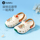 Carter Rabbit New Product Children's Sandals Summer Baby Girls Indoor Quick-Drying Sandals Non-Slip Anti-collision Boys Outdoor Baby Slippers Beige White Brown 21 cm Inner Length