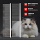 Sakura Dance High-end Cat Comb Ragdoll British Shorthair Cat Comb Opening Knots and Removes Floating Hair Long and Short Needle Comb Cat Special Row Comb Cat Double Teeth Row Comb M Size Black Long Hair Cat