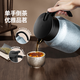 Kyoto Tokyo stewed teapot pure titanium liner teapot titanium tea tea water separation insulation kettle stuffy teapot sapphire blue 1L