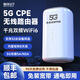 智创当下5g随身wifi6移动无线免插卡便捷式cpe2025款无限流量千兆双频路由器免装宽带多网通户外直播办公 【新款5G】WiFi6双频迸发 不限速
