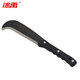 Bingyu BYJZ-3578 manganese steel integrated hatchet, lawn mower, sickle, tree felling knife, long forestry knife, 43cm long