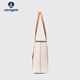 Navikel bolso de navegación pequeño italiano bolso de mano para mujer 25 nuevo estilo bolso de piel de vaca bolso de moda de gran capacidad blanco roto
