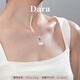 Dara pearl pendant single mother style freshwater pearl necklace round bright light practical birthday gift for girlfriend and mother