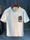 
Platino Indian printed short-sleeved T-shirt American heavyweight men's new summer high-end trendy versatile T-shirt in 2025 White [JSW9903 M is suitable for weight 90-100 Jin [Jin equals 0.5 kg] wear equal size