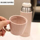 Wenshio Thermos Cup Head с небольшой крышкой Nordic Style Простые студенты из нержавеющей стали термос Кубка Пара Подарки Bean Green 350 мл 6193