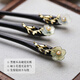 Phoenix Nirvana Black Sandalwood Hairpin Ancient Style Hairpin New Chinese Style Hair Accessory Coiled Hair Hairpin High-end Hairpin Practical Birthday Gift for Women
