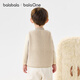 Balabala children's clothing children's vest 2025 winter new half-velvet inner warm vest for boys and girls cute and cute