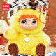 MINISO WAKUKU Furry Trendy Party Series Blind Box Vinyl Plush Doll Fashion Star Same Style Single Box Single Style First Edition