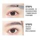 Makeup deer multi-pronged water eyebrow pencil, two or three prongs, waterproof, sweat-proof, non-fading, clear roots, wild eyebrows, natural, gray and black