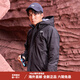 达亿瓦（DAIWA）24秋冬DW-3524 冬季防雨套装户外休闲垂钓雨衣钓鱼服 金属灰上衣/黑色长裤 L