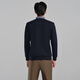 HLA Heilan long-sleeved sweater for men solid color plus velvet warm fake two-piece sweater for men HNTVD4W087A Navy 87 M 170/88A recommended 125~136Jin Jin equals 0.5 kg