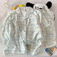 
Fenten three-piece set of cherry bear pajamas for women in summer short-sleeved cute cartoon loose cloud cotton summer home clothing set js-9905# black love three-piece set-cloud cotton M code 155-162 weight 105 Jin [Jin equals 0.5 kg]