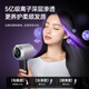 PLUZZ Best-selling 100w+ Ai smart touch screen high-speed hair dryer for home dormitory portable quick-drying negative ion hair care high wind Valentine's Day gift hair dryer 5th generation smart touch screen + mobile phone interconnection hair care scalp hair dryer smart + hair care + quick drying all-in-one hair dryer