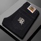 Burberry New Summer Herrenhosen Casual Hosen Slim Small Straight Herren Jeans Herren lange Hosen 9272 Models 28