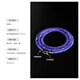 Ruohua (RUOHUA) 3-4mm45cm Tanzanite Necklace Women's 18K Gold Gemstone Clavicle Chain Colorful Gift Box Violet
