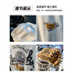 Jeanswest White T-Shirt Herren Sommer Neuer hochwertiger Trend gedrucktes T-Shirt American Light Luxury Xinjiang Baumwolle Komfortable Kurzärmlinge T-Shirt White [JSW9906 White] M geeignet für 90-108jin [Jin gleich 0,5 kg] Verschleiß tragen