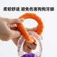 Huanpet.com pet dog toy dog bite-resistant molar pull ring tug-of-war to play by yourself to relieve boredom for puppies and puppies border shepherd dog amusing artifact