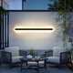 Grand View Garden (DGY) Außenwandleuchte Treppe Treppe Langes Wand Licht Außenbalkon Lichttür Villa Innenhof 003Z 9227- [Regensicheres Modell] 9227-120 cm-neutral