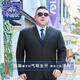 ROMON Plus Size Men's Suit Suit Large Size Fat Jacket Business Casual Suit Wedding Dress Interview Professional Wear Navy Blue Suit 021. Suit trousers 2XL 160-175Jin Jin is equal to 0.5 kg