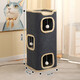 JD Express Cat Climbing Frame Cat Nest Integrated Closed Winter Cat House Multi-layer Wear-Resistant Sisal Bucket MPJ-Cat Nest Bucket-Double Layer