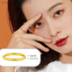 RSRDDY Old Phoenix genuine gold color ancient method plain ring sand gold ring women's frosted ring niche design light luxury plain ring US size 8 (recommended 125-140 Jin Jin equals 0.5 kg) same style