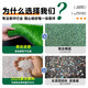 Qingya simulated lawn carpet, fake turf bedding, plastic outdoor artificial court, artificial fence, kindergarten green floor mat, 2cm, newly upgraded 15-pin special-grade extra-dense quality guaranteed S-class model (2 meters wide, 1 meter long) 2 square meters (up to 25m, how long do you need to take a few pieces)
