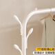 Yimo coat rack floor-standing vertical bedroom-specific clothes rack dormitory living room can be placed thick clothes drying rack seven-hook white
