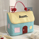 Tagi same style cute house cosmetic bag portable storage bag travel handbag multi-functional toiletry bag cheese sea salt