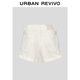 UR2025 new autumn women's fashionable simple versatile solid color casual shorts UWM850203
