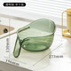 Taomi's new kitchen multi-functional vegetable and rice washing household handle fruit pore basin vegetable washing and draining basket thickened limited time event transparent green large size