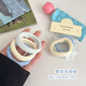 Hesiyu Stripes丨Sea Salt Series Highly Elastic Summer Ball Hair Rope Cute Headband Rubber Band Durable Thickened Rubber Band Sea Salt Series 10 Strips