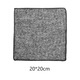 Thickened bamboo fiber dish towel 1 piece (30*30) gray
