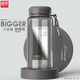 Fuguang 2025 new model [9221 repurchase] Fuguang Ultra Large Capacity Space Cup for Men and Women Students Portable and Leak-proof 600ml - Wisdom Black - Heat-resistant and fall-resistant