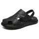 Sanli Tait large size men's shoes 45 summer breathable beach shoes 46 casual two-wear sports sandals 47 dad sandals men 48 15602 black 48