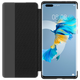 Huawei Original Mate40pro Handyhülle Lederhülle Mate40 E Smart Window Flip-Up Schutzhülle All-Inclusive Anti-Fall Mate40Pro Flip Ledertasche Schwarz