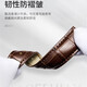 Rossini (Rossini) Rossini Adapted Leder Uhrengurt Original 8633/6167 Schwarzer Line-Silver-Schmetterlingsschnalle 12mm