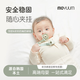 MOYUUM baby pacifier anti-drop chain teether pacifier baby teething stick toy strap anti-lost clip green anti-chain drop 1 pack