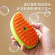 Pet spray combing brush cat and dog massager brush rechargeable hair removal comb to prevent flying hair