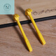 LNGA LANDGRE claw hammer plastic hammer yellow plastic hammer mini toy small hammer plastic handle small hammer children DIY Korean style yellow small hammer 2 pieces