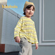 Balabala children's clothing baby long-sleeved T-shirt children's 2025 autumn clothing boys and girls fashionable tops 209325100205
