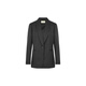 MEIYANG Producer Suit Anti-Break Sun Protection UPF50+ Anti-Wrinkle One-Button Suit Jacket Black L
