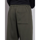 Lee Kids American gestrickt Herbst der Herbst und Winter Casual Hosen Herbst neue Modemarke Lose und All-Match Foot Reißverschluss Mikro-Flare Hosen Männer 9859 Black L (120jin [Jin gleich 0,5 kg])
