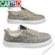 CARTELO canvas shoes men's low top summer 2025 new niche low top printed board shoes men's thick sole sports and casual trendy shoes T24 beige 41