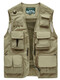 JP Spring, Summer y Autumn Thin Men's Vest Multi-Splock Showing Montaining Photography Chaqueta 9898 9898 Gray 4xl (adecuado para 185jin [Jin equivale a 0.5 kg] -200jin [Jin equivale a 0.5 kg]) uni-size
