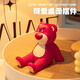 Strawberry Bear Mobile Phone Stand Desktop Cute Cartoon Plastic Stand Decorative Office Desk Ornament Suitable for Apple 17 Violent Bear Mobile Phone Stand
