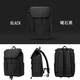 Mah Schafhaus Joint College Student Rucksack Leichtes einfaches Kapazität Schultasche Frauen Rucksack Computertasche reguläre Obsidian Black 18l