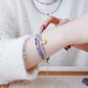 AMY S GARDEN new product Amy s Garden multi-layered bracelet for women blue new Chinese style niche original tanzanite hand jewelry multi-layered blue bracelet + brand gift box + certificate